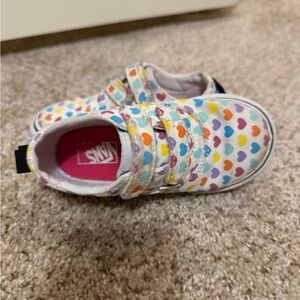 Vans Colorful Heart Pattern Shoes